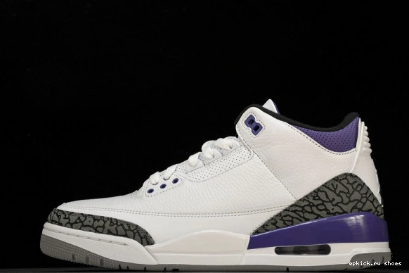 Rep EP Iris Jordan 3 CT8532-105 Dark Retro CT8532-105 0501